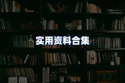 实用PDF资料展示